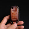Volkswagen Caddy key fob case with comfortable grip for daily use and protection