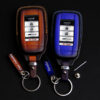 Acura ADX key fob cover made of natural Vegtan leather, valued for its durability and beautiful patina over time
