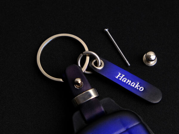 Acura ADX key fob cover with free engraved tag and four hardware styles to choose from
