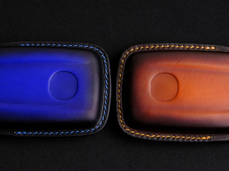 Acura ADX key fob cover made of top-tier leather, featuring refined stitching for a superb handcrafted finish