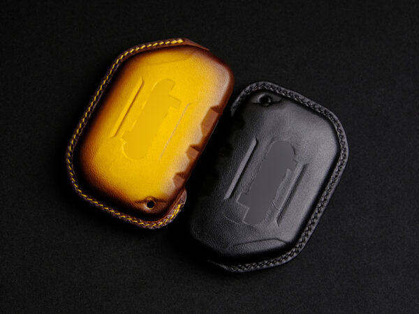 Jeep Grand Cherokee key fob cover with a snug back fit that wraps tightly around the key for full protection and secure handling