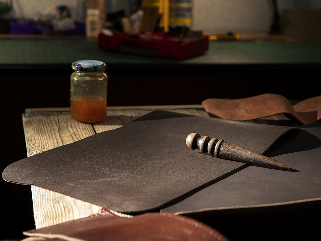 Cleaning full-grain leather product consistently helps it stay good condition