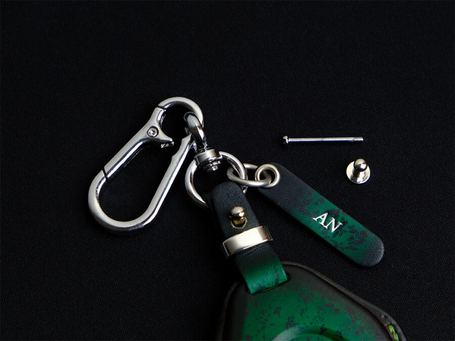 Exclusive products like tags and keychains for purchasing of Harley Sportster key fob cover