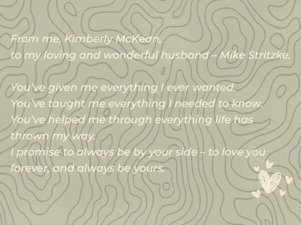 Love messages from customers to their beloved one in gift card printed by Leather1993 as customers' desires