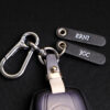 Engraved tag and keychain of Pan America 1250 key fob cover