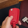 Volkswagen Polo key fob cover crafted from high-quality leather brings about a comfortable grip