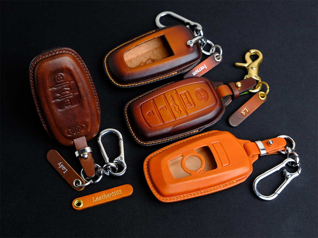 Many customers recommend friends and family buy at Leather1993 after using the key fob cover for a long time.