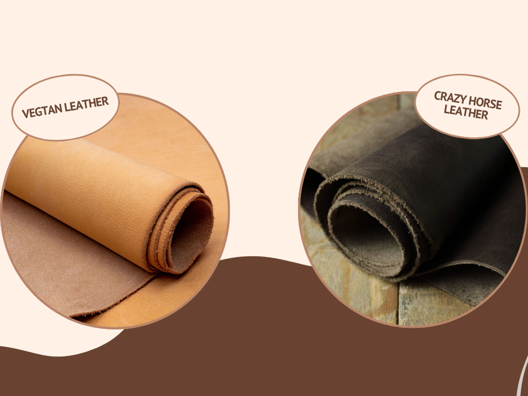 The Comparison between Veg-tanned vs. Crazy Horse Leather: Durability, Aesthetics and Applications