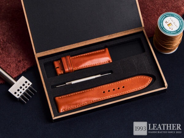 Aurelia Cognac Watch Strap