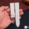 White Leather Watch Strap - A Trendy Watch Strap for Her, Girls,...